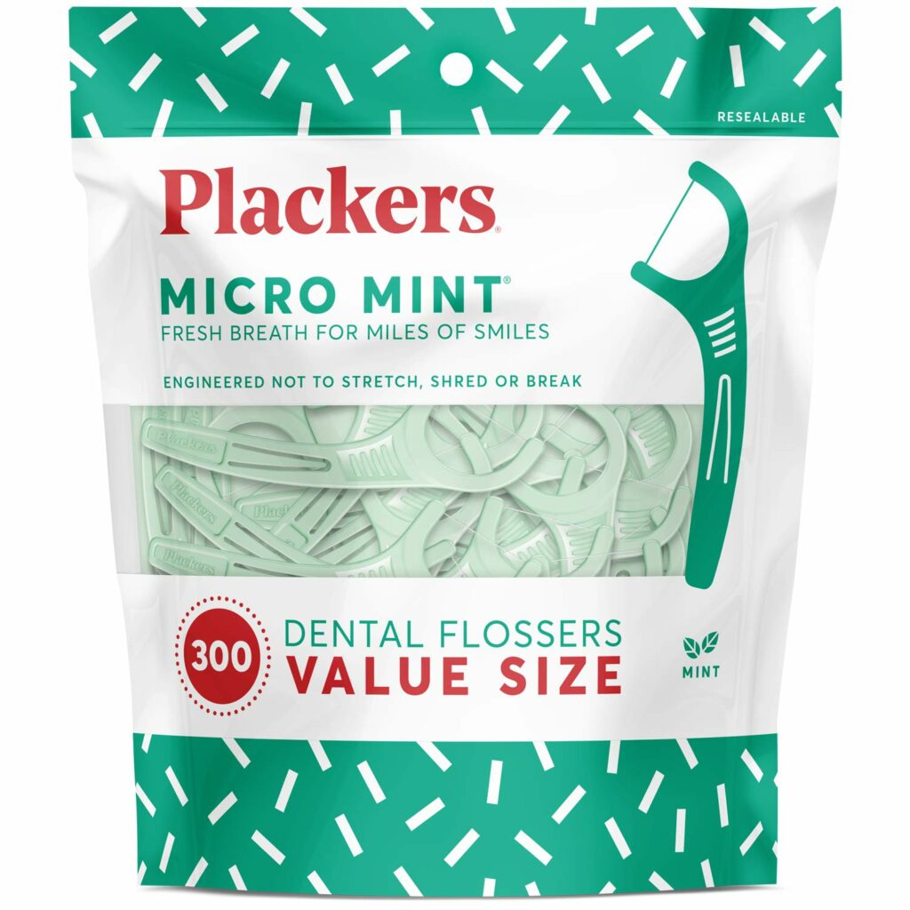 Mint Dental Floss Picks