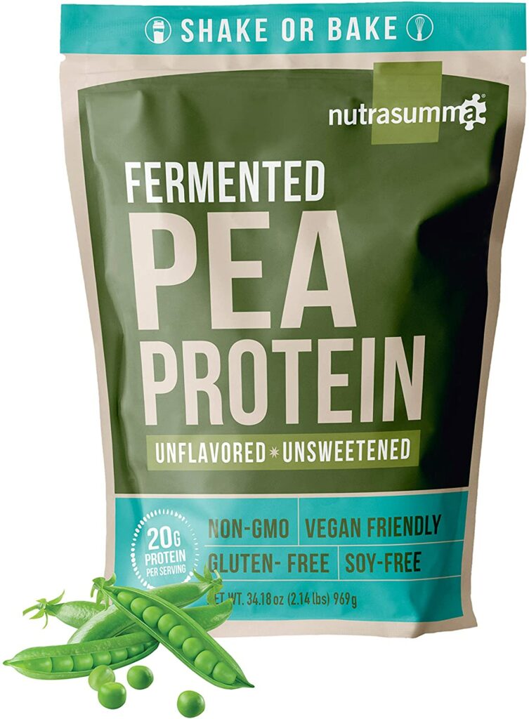 Nutrasumma Fermented Pea Protein Powder