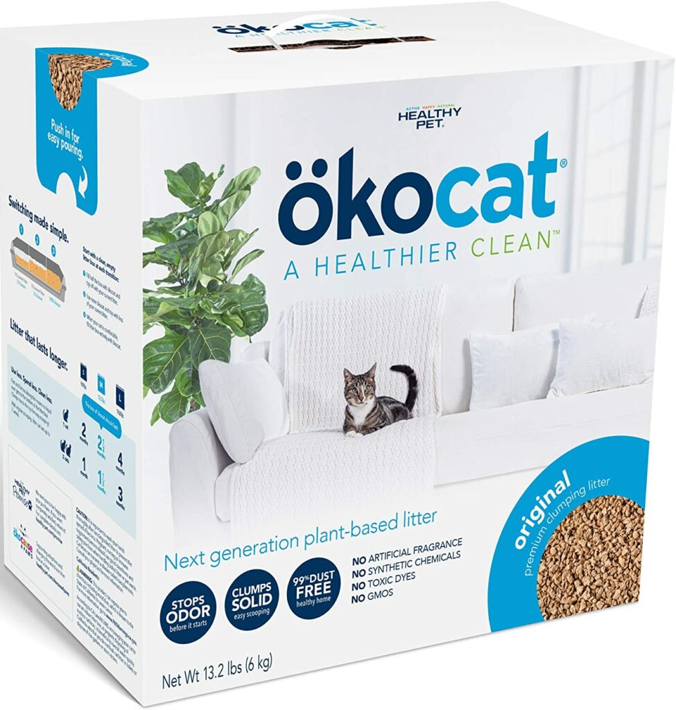 ÖKOCAT Natural Wood Clumping Litter