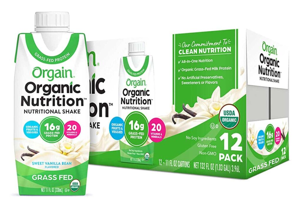 Orgain Organic Nutritional Shake