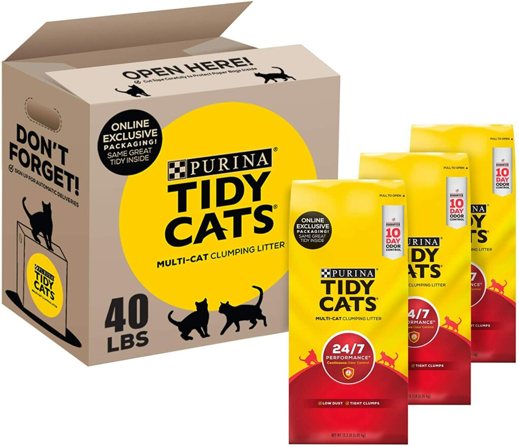 Purina Tidy Clumping Clay Cat Litter