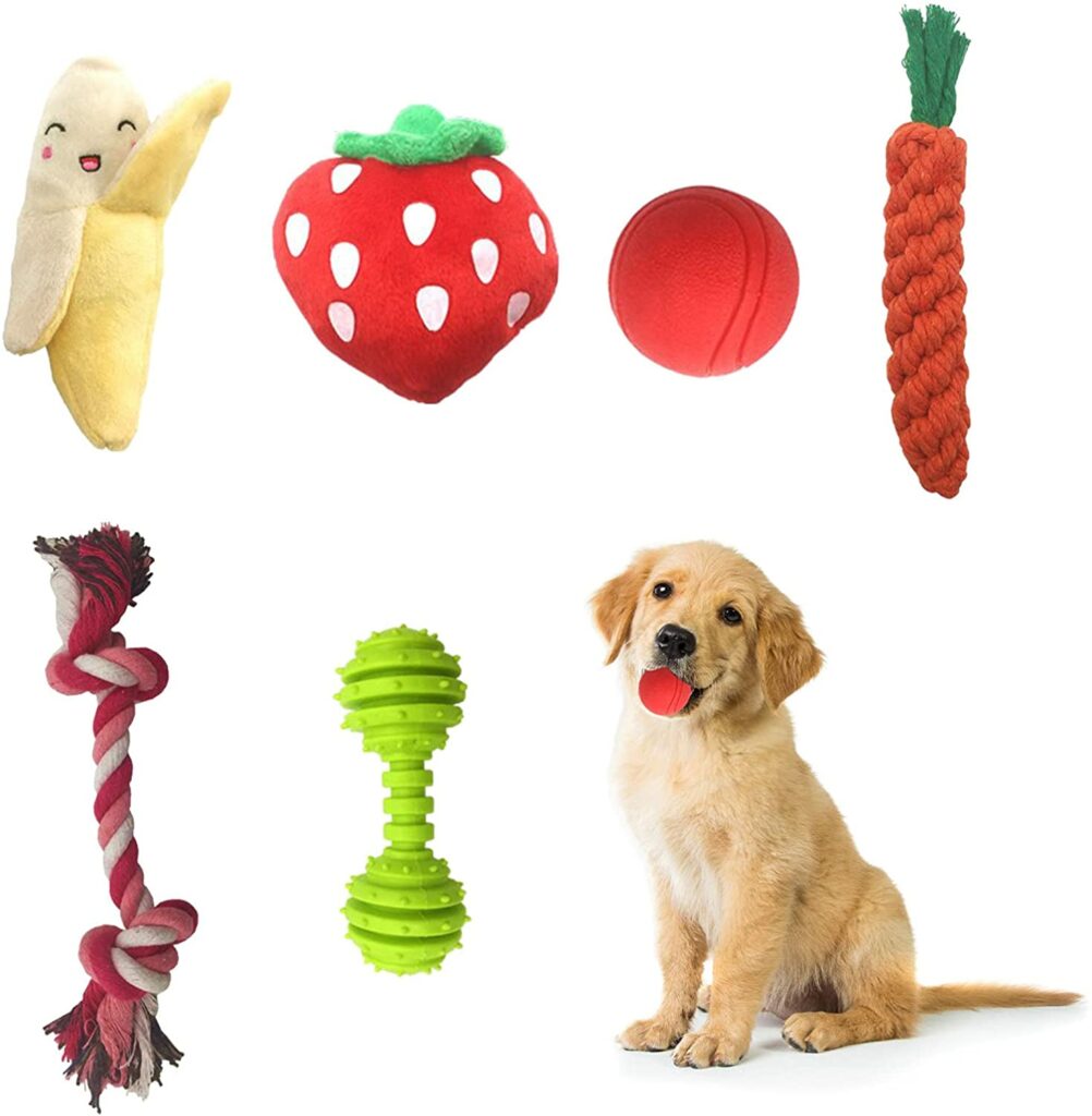 SCENEREAL Puppy Chew Toys