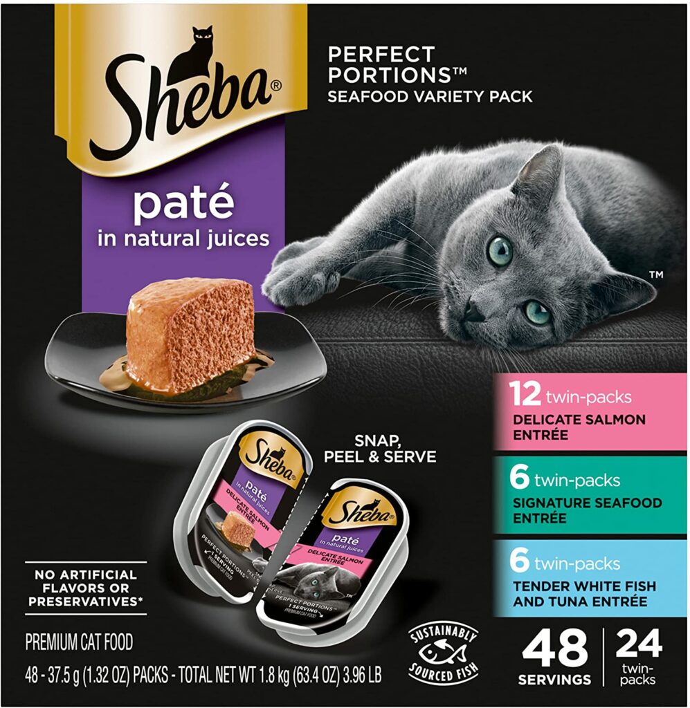 Sheba Perfect Portions Paté Wet Cat Food