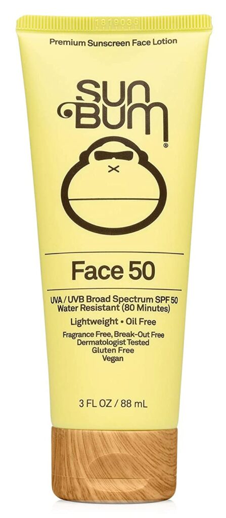 Sun Bum Original SPF 50 Sunscreen Face Lotion