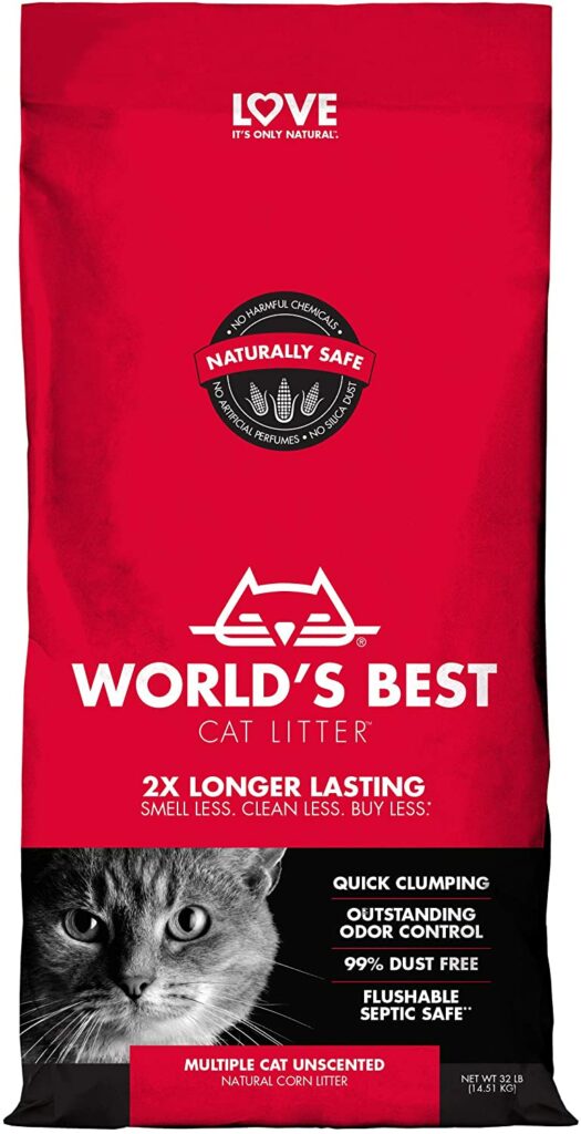 World's Best Corn Cat Litter