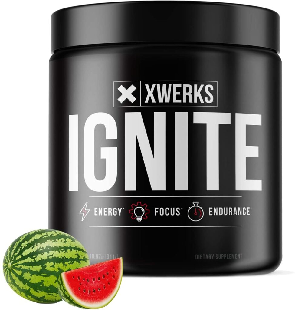 XWERKS Ignite Pre Workout supplement