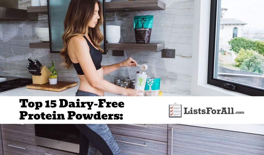 Best Dairy-Free Protein Powders