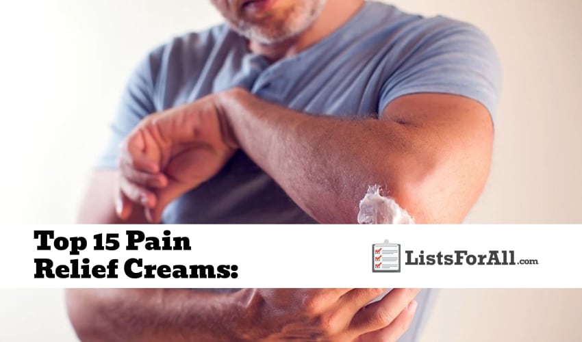 Best Pain Relief Creams