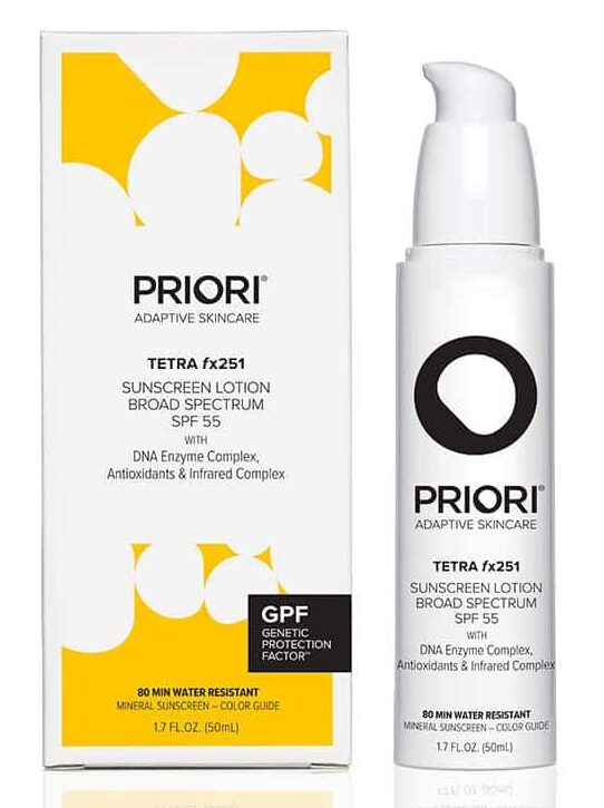 Priori Skincare Sunscreen