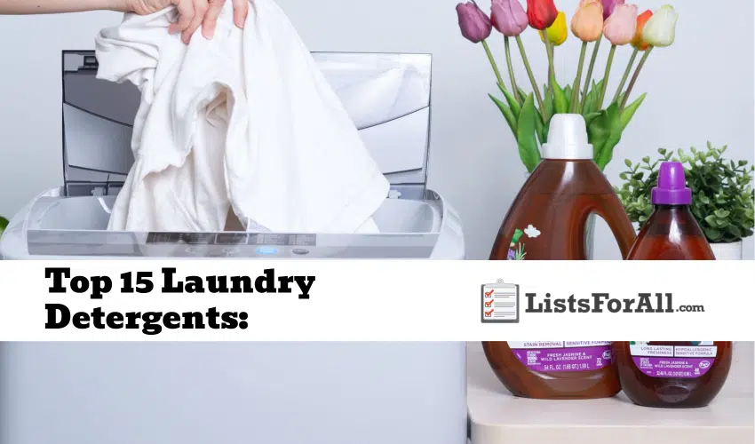 Best Laundry Detergents