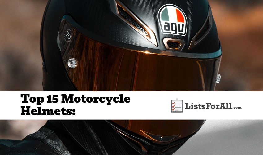 Best Motorcycle Helmets