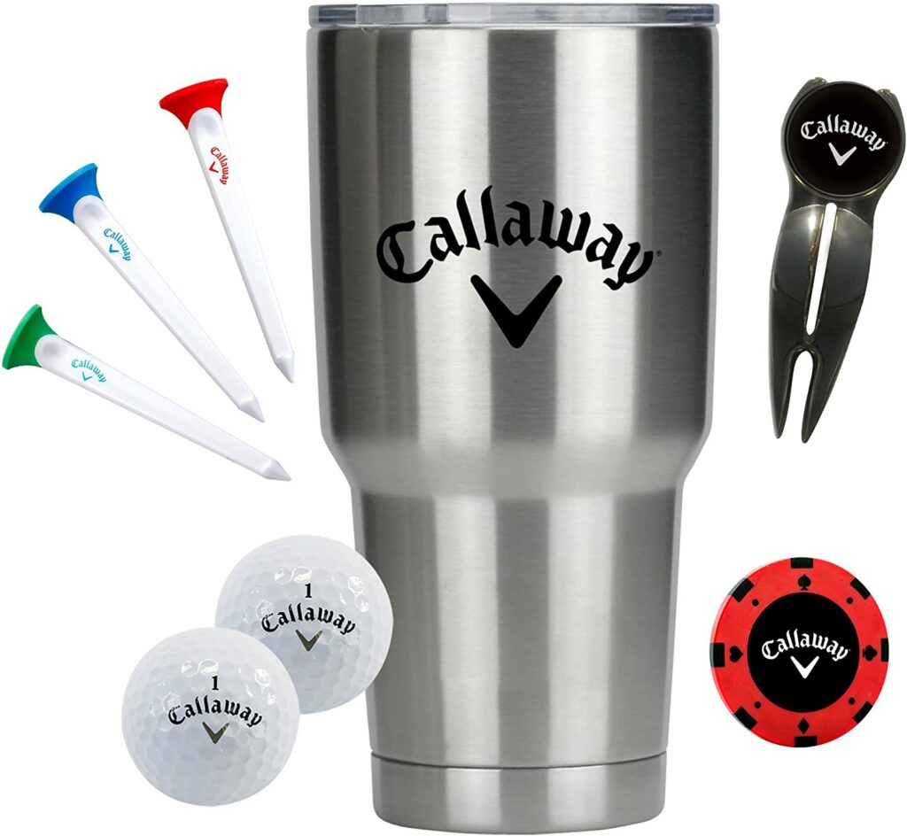 Callaway Tumbler and Accessories Gift Set