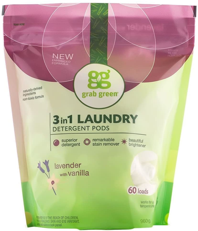 Grab Green Laundry Detergent Pods