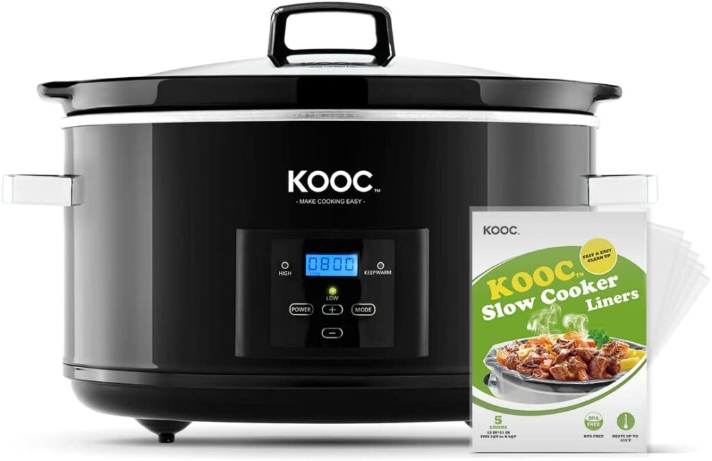 KOOC Programmable Slow Cooker