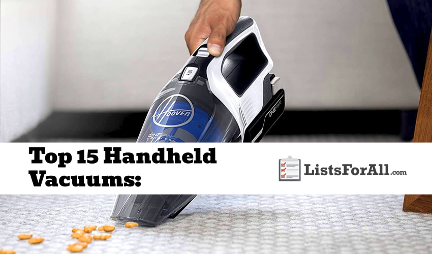 Best Handheld Vacuums