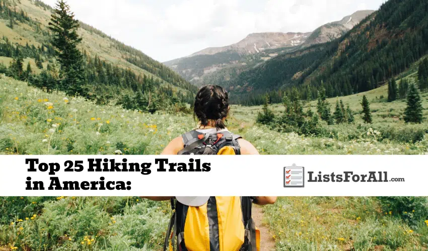 Best Hiking Trails in America