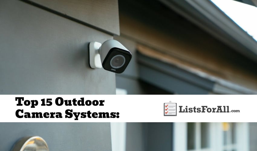 Best Outdoor Camera Systems