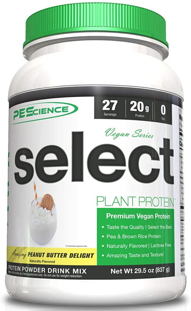 PEScience Select Vegan Protein Chocolate Peanut Butter