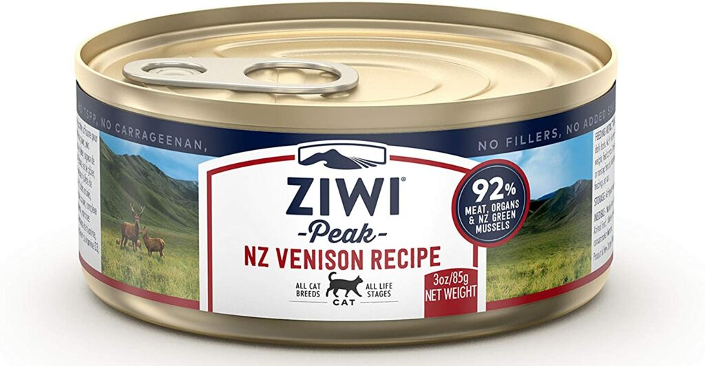 Ziwi Peak Venison Recipe Canned Cat Food