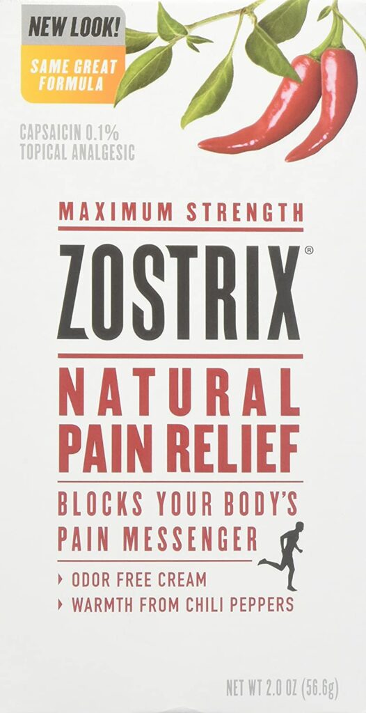 Zostrix Maximum Strength Pain Relief Cream