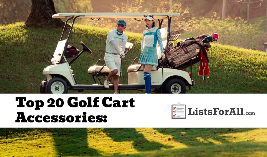 Best Golf Cart Accessories