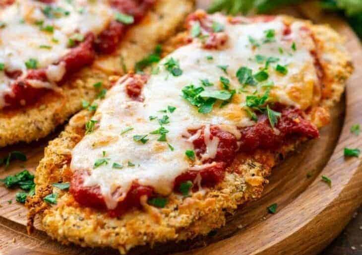 Air Fryer Chicken Parmesan