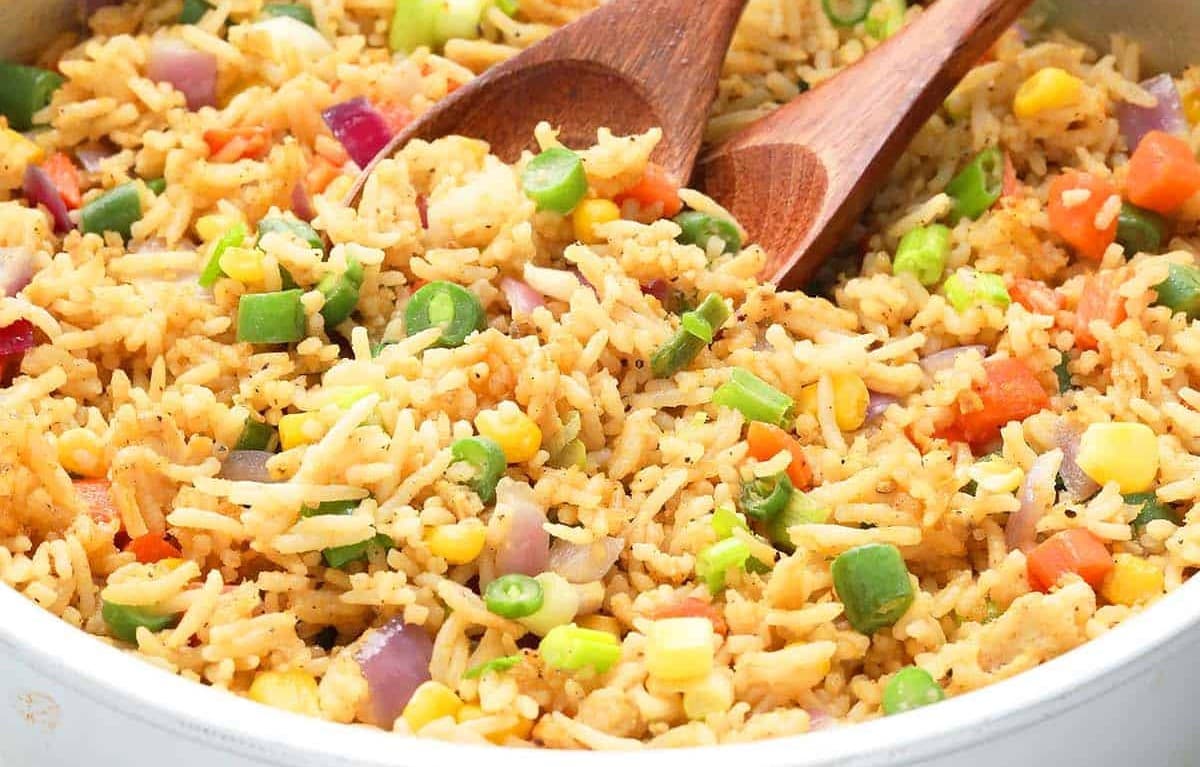 Air Fryer Fried Rice