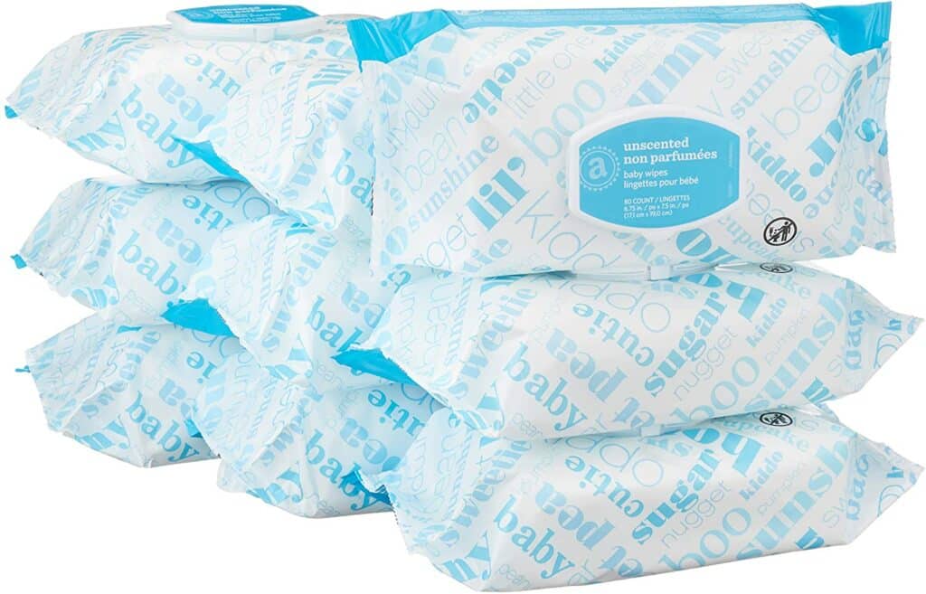 Amazon Elements Baby Wipes