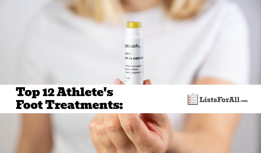 Best Athlete’s Foot Treatments