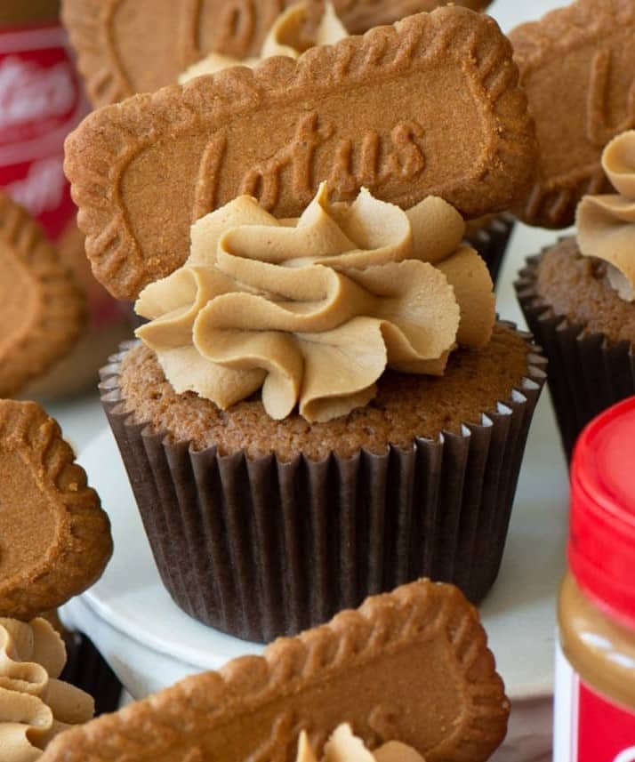 Biscoff cupcakes