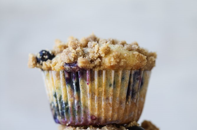 Blueberry Coffee Cake Muffins