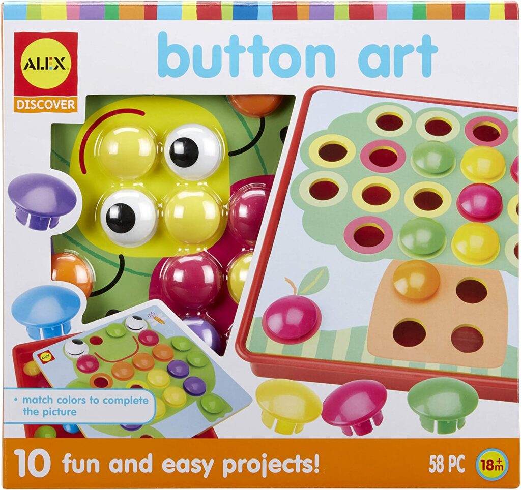 Button Art Activity Set