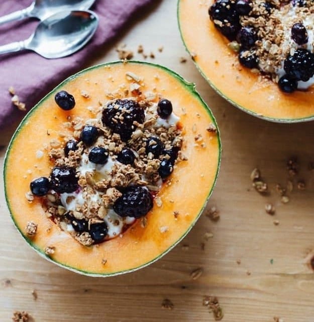 Cantaloupe Breakfast Bowl