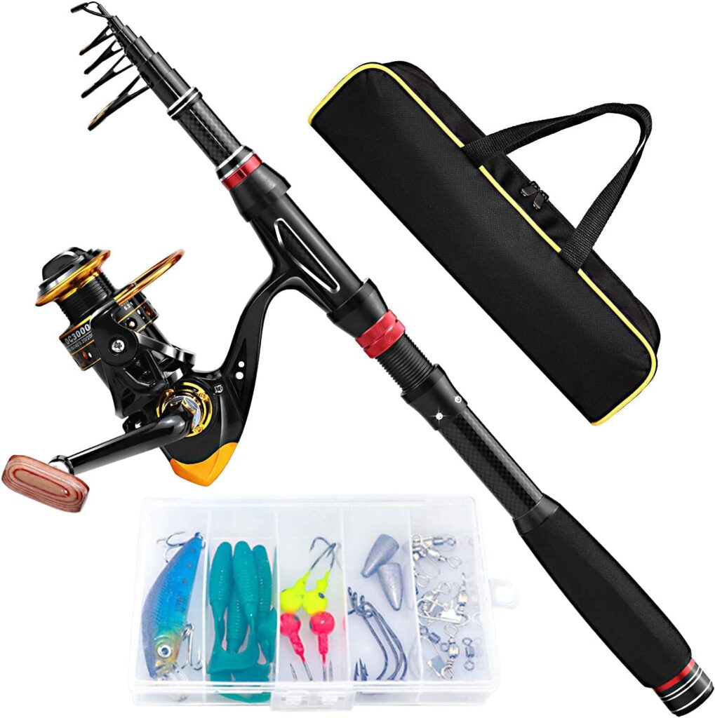 Castaroud Carbon Fiber Fishing Rod