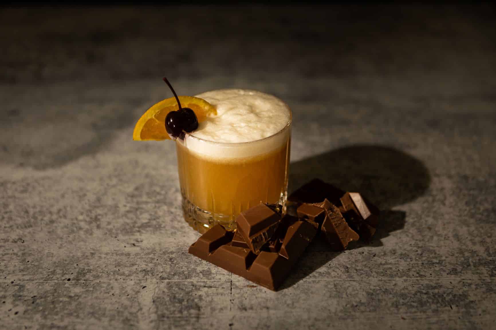 Chocolate Whiskey Sour 1