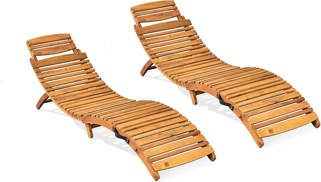 Christopher Knight Wood Pool Chair