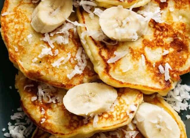 Coconut Banana Pancakes