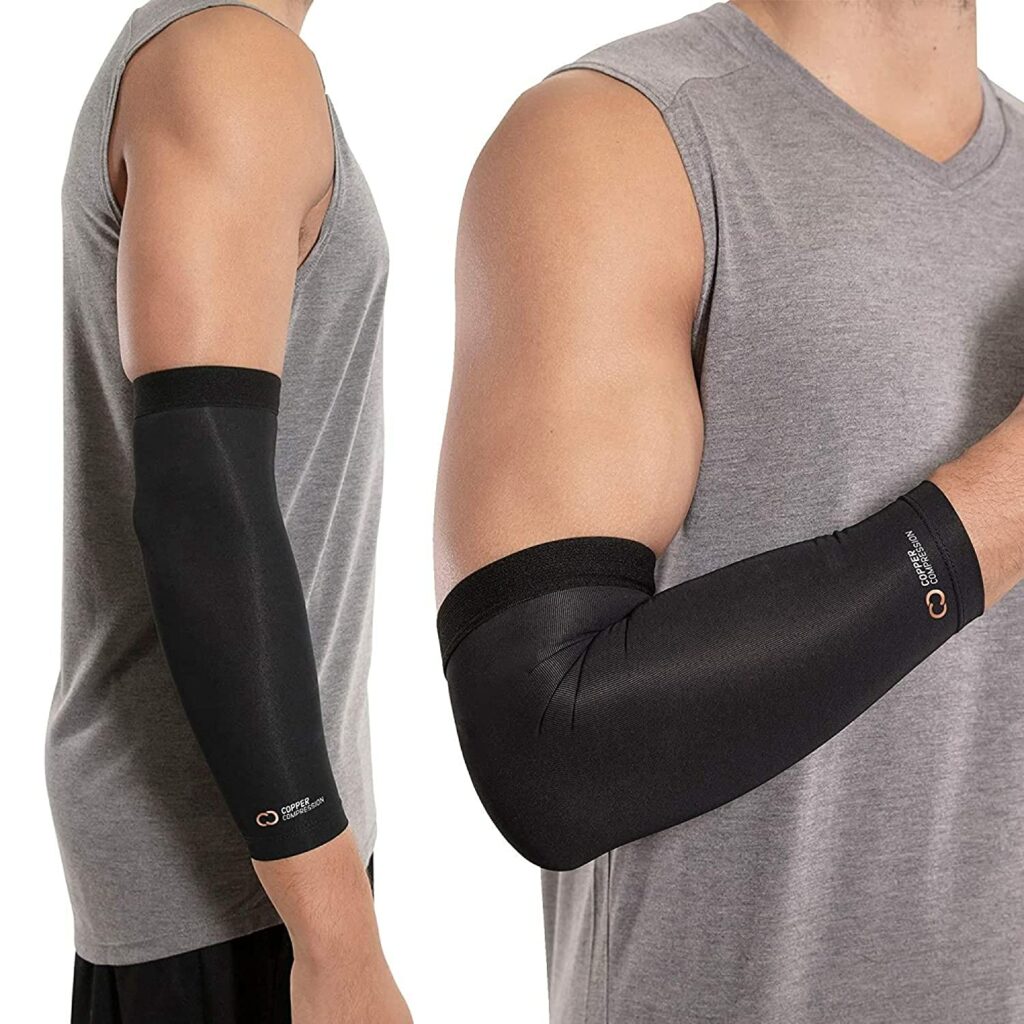 Copper Compression Elbow Sleeves