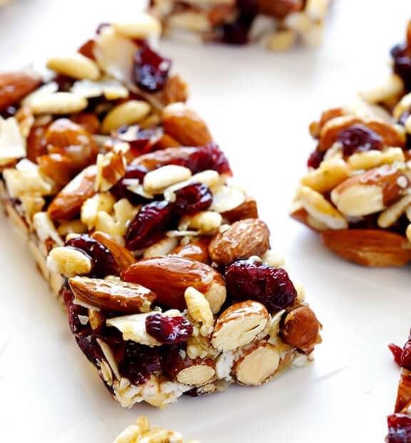 Cranberry-Almond Protein Bars