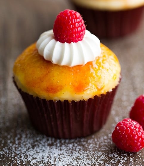 Creme Brûlée Cupcakes