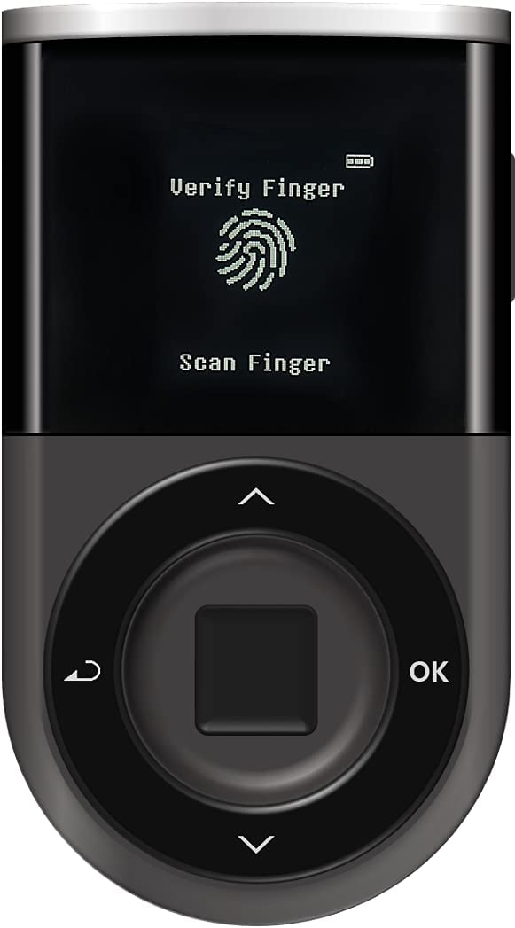 D’CENT Biometric Crypto Hardware Wallet