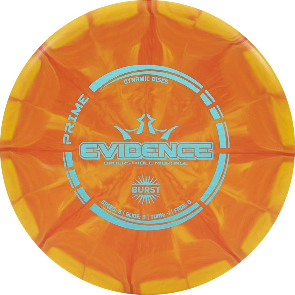 Dynamic Evidence Golf Disc