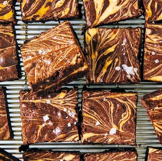 Flourless Gluten Free Cheesecake Brownies