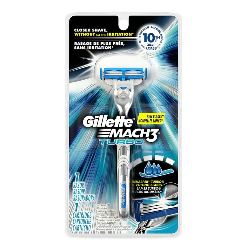 Gillette Mach3 Turbo Razor