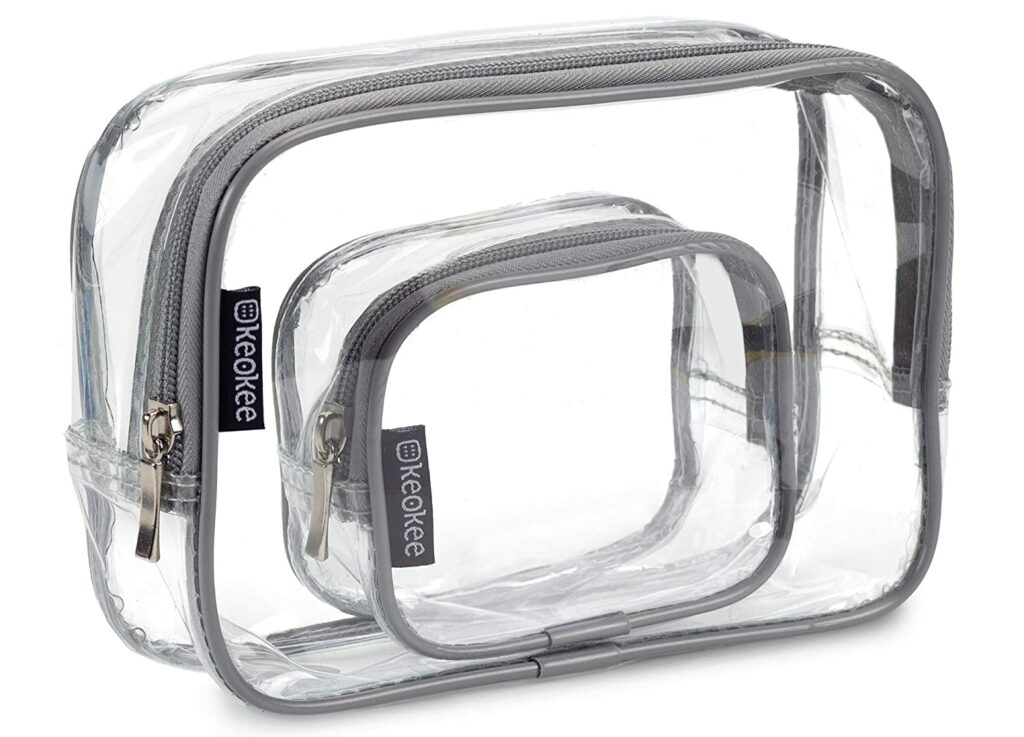 Keokee Clear Toiletry Travel Bag