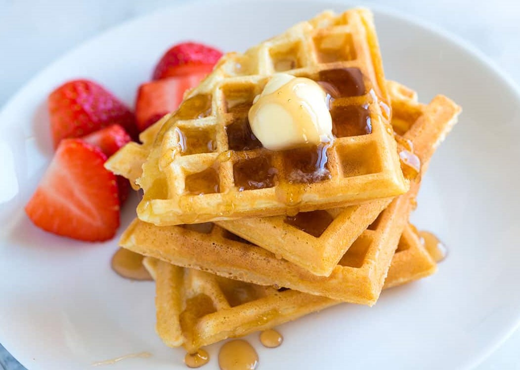 Light and Crispy Waffles