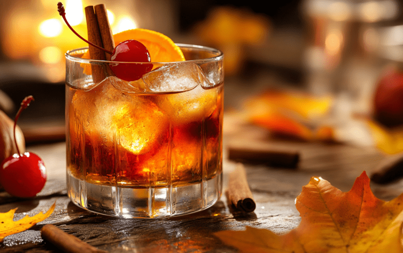Maple Bourbon Old Fashioned