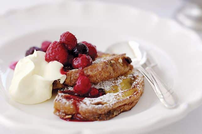 Panettone French Toast with Berries