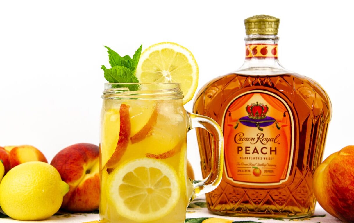 Peach Whiskey Lemonade 1