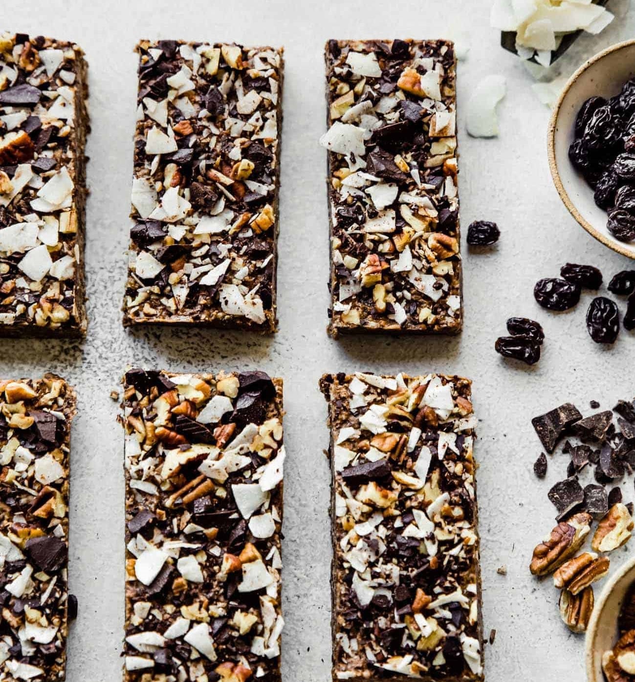 Pecan Low Crab Protein Bars